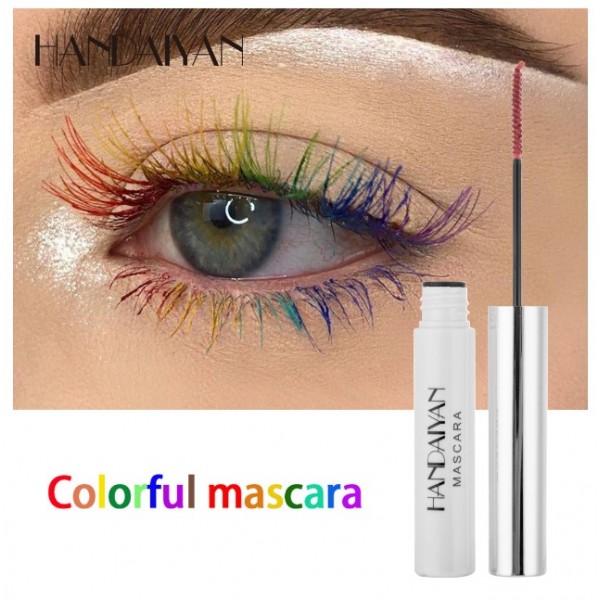 Туш для вій Handaiyan Colourful Mascara, кольорова туш, водостійка, 5 г