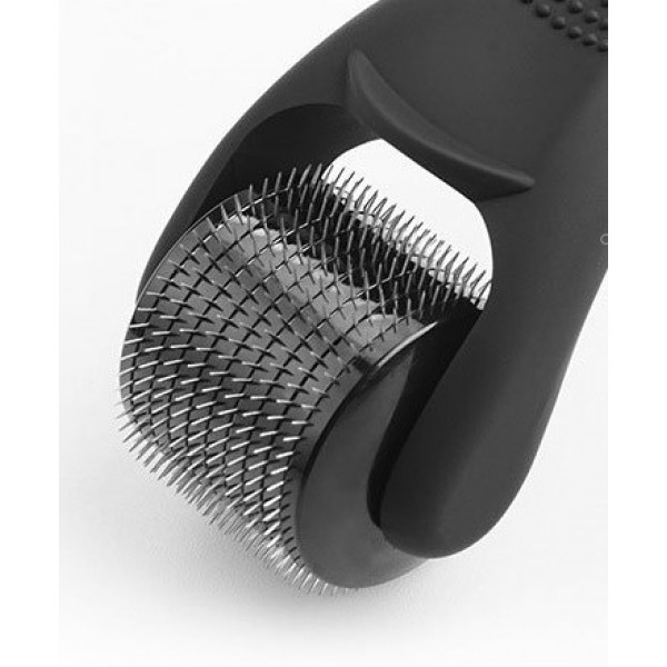 Мезоролер матовий чорний, титанові голки, 540 шт, матовий футляр, 1 мм Мезоролер матовий чорний, титанові голки, 540 шт, матовий футляр, 1 мм