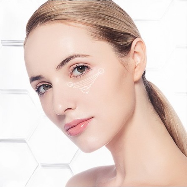 Крем для век Venzen Gold Moisturizing Eye Cream, от темных кругов и мешков под глазами