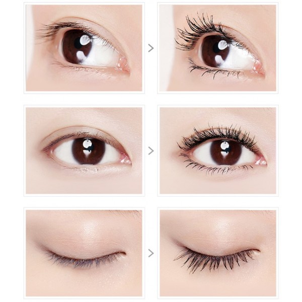 Туш для вій з ефектом 4D Senana Starry Sky Mascara, водостійка, чорна, 8 г 