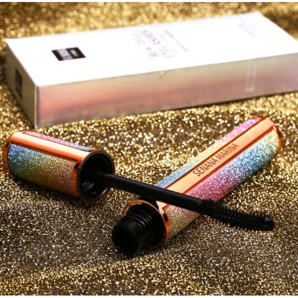 Туш для вій з ефектом 4D Senana Starry Sky Mascara, водостійка, чорна, 8 г 