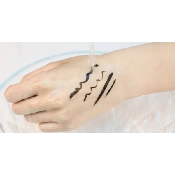 Підводка - фломастер для очей Senana Marina Eyeliner Shine Starry Sky Persistent, водостійка, чорна, 0.8 мл  