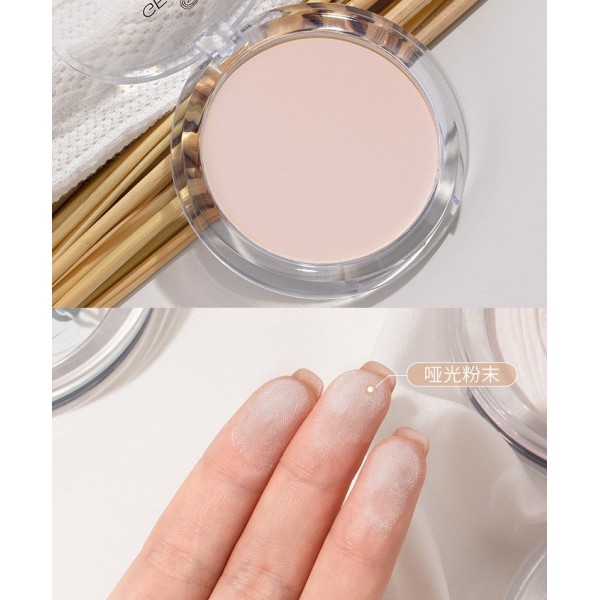 Пудра матова напівпрозора Gecomo Matte Powder, компактна пудра для макіяжу, 4 кольори Пудра матова напівпрозора Gecomo Matte Powder, компактна пудра для макіяжу, 4 кольори