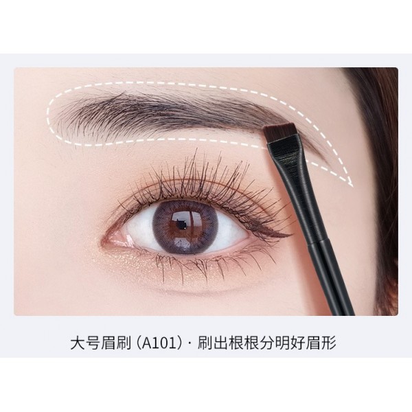 Пензлі для брів ультратонкі Gecomo, пензлі для макіяжу очей та брів, 3 види