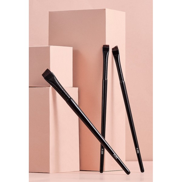 Пензлі для брів ультратонкі Gecomo, пензлі для макіяжу очей та брів, 3 види