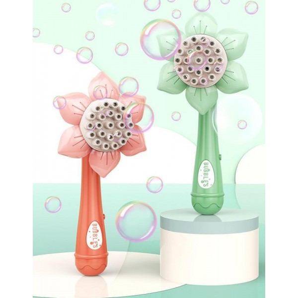 Генератор мильних бульбашок Sunflower Bubble Toy, у вигляді соняшника, 2 кольори