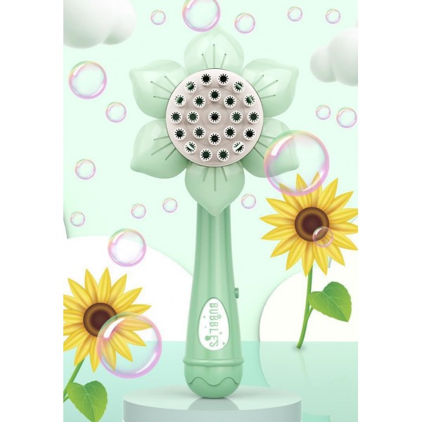 Генератор мильних бульбашок Sunflower Bubble Toy, у вигляді соняшника, 2 кольори