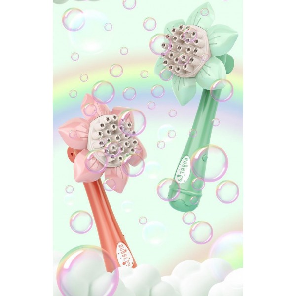 Генератор мильних бульбашок Sunflower Bubble Toy, у вигляді соняшника, 2 кольори