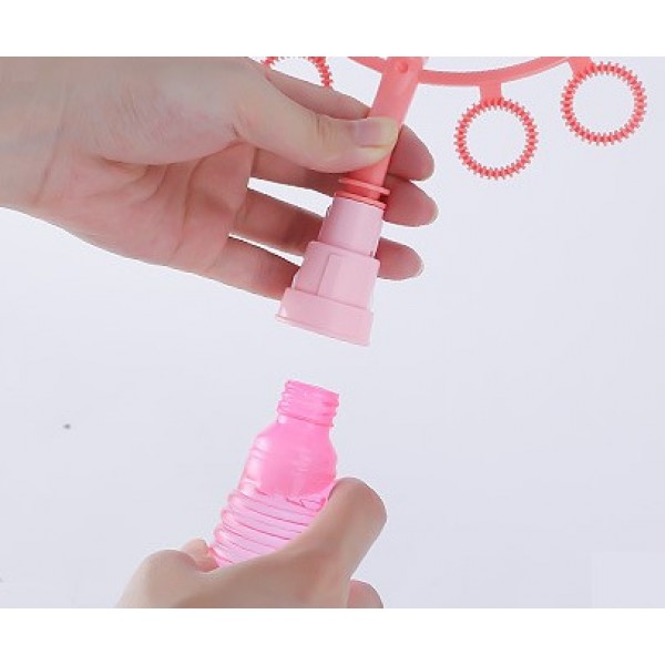 Генератор мильних бульбашок Round Bubble Wand, у вигляді вітряка, 2 кольори