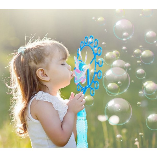 Генератор мильних бульбашок Round Bubble Wand, у вигляді вітряка, 2 кольори