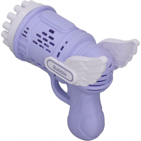 Пістолет бульбашковий Angel Bubble Gun, дитячий генератор мильних бульбашок, 23 отвори, 2 кольори