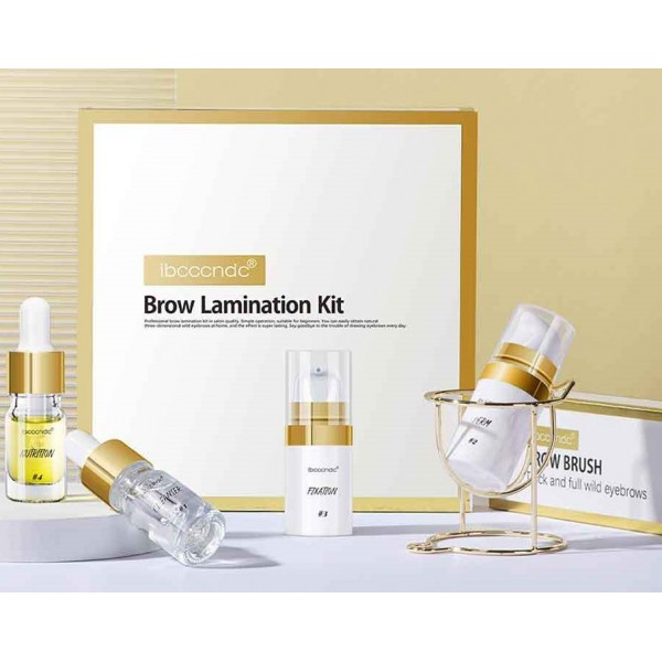 Набір для ламінування та фіксації брів Ibcccndc Brow Lamination Luxury Kit, 18 предметів Набір для ламінування та фіксації брів Ibcccndc Brow Lamination Luxury Kit, 18 предметів