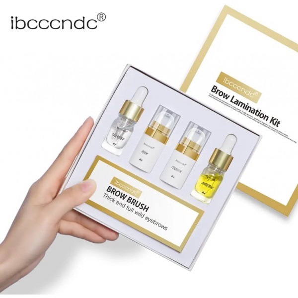 Набір для ламінування та фіксації брів Ibcccndc Brow Lamination Luxury Kit, 18 предметів Набір для ламінування та фіксації брів Ibcccndc Brow Lamination Luxury Kit, 18 предметів
