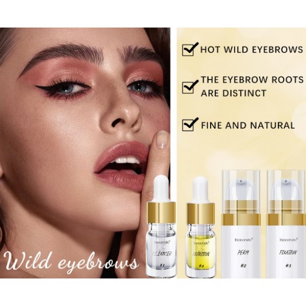 Набір для ламінування та фіксації брів Ibcccndc Brow Lamination Luxury Kit, 18 предметів Набір для ламінування та фіксації брів Ibcccndc Brow Lamination Luxury Kit, 18 предметів