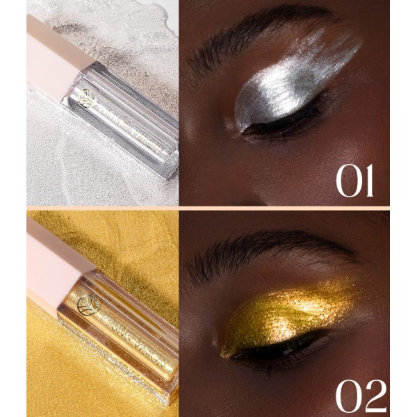 Тіні кольорові для повік Young Vision Liquid Eyeshadow, 12 кольорів  