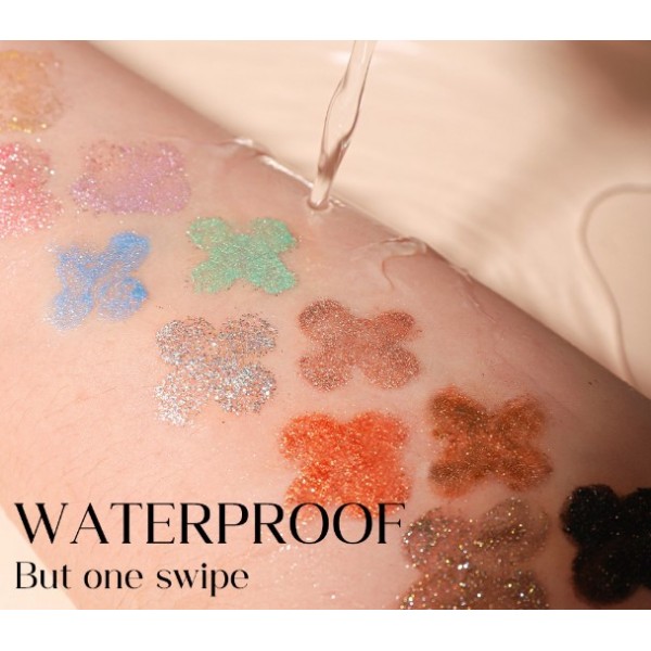 Тіні кольорові для повік Young Vision Liquid Eyeshadow, 12 кольорів  