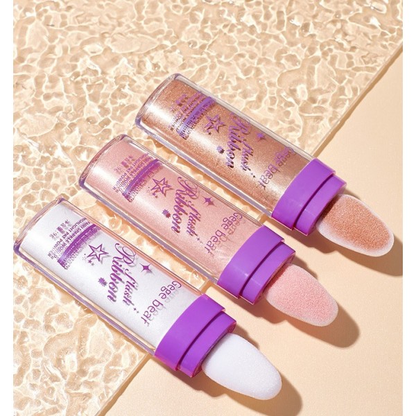 Хайлайтер для обличчя Gege bear Flash Ribbon, три кольори Хайлайтер для обличчя Gege bear Flash Ribbon, три кольори