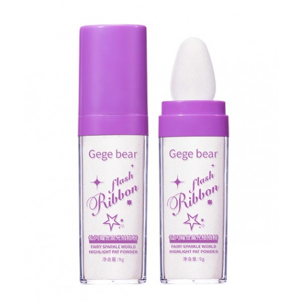 Хайлайтер для обличчя Gege bear Flash Ribbon, три кольори Хайлайтер для обличчя Gege bear Flash Ribbon, три кольори