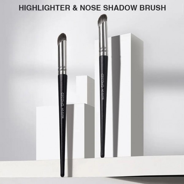 Пензлик для макіяжу Gecomo Under Eye Brush , пензлик для коректора, з конусною голівкою, 1 шт