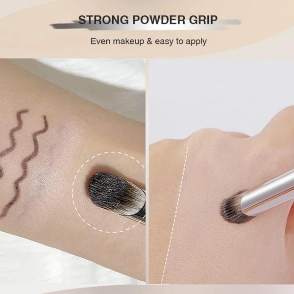 Пензлик для макіяжу Gecomo Under Eye Brush , пензлик для коректора, з конусною голівкою, 1 шт