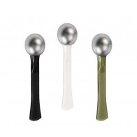 Масажна палочка для очей, з металевою кулькою, аплікатор для крему навколо очей, 1,2х5,7 см