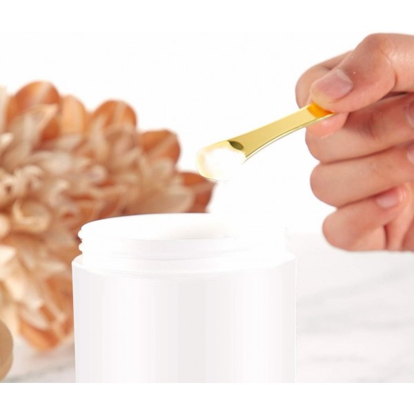 Масажна ложечка для шкіри навколо очей, металевий косметичний міні-шпатель для крему, 3 кольори