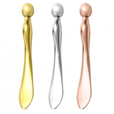 Паличка металева для очей, аплікатор для шкіри навколо очей, 0,9 х7,7 см