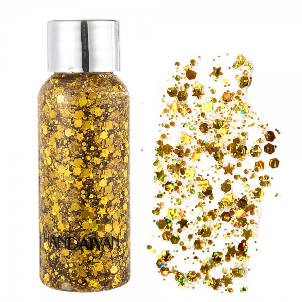 Глітер рідкий для обличчя та тіла Handaiyan Glitter Body Gel, різні кольори, 30 г Глітер рідкий для обличчя та тіла Handaiyan Glitter Body Gel, різні кольори, 30 г