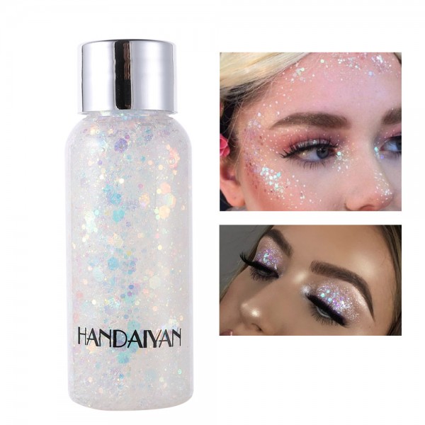 Глітер рідкий для обличчя та тіла Handaiyan Glitter Body Gel, різні кольори, 30 г Глітер рідкий для обличчя та тіла Handaiyan Glitter Body Gel, різні кольори, 30 г