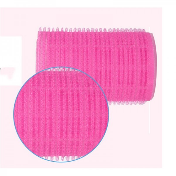 Бігуді м'які для волосся, рожеві, комплект бігудів, 4 шт