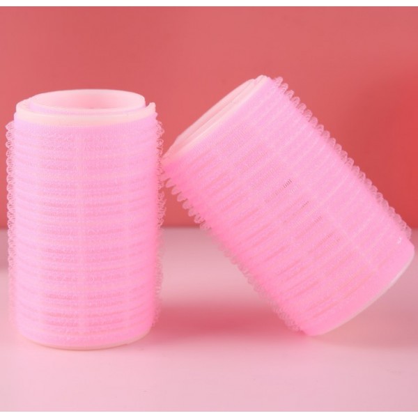 Бігуді м'які для волосся, рожеві, комплект бігудів, 4 шт