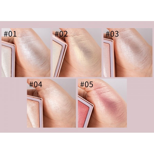 Хайлайтер для обличчя Handaiyan Diamond Glow, у вигляді діаманта, 5 кольорів 