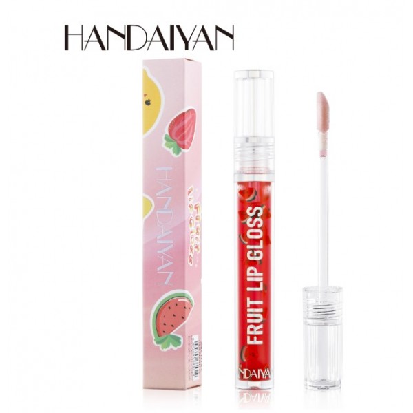 Рідкий блиск для губ Handaiyan Fruit Lip Gloss, фруктовий, різні кольори