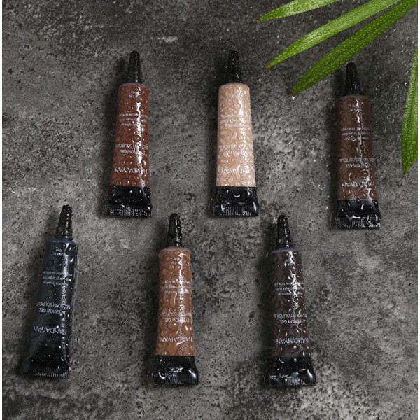 Гель для фарбування і фіксації брів Handaiyan Eyebrow Gel, 6 кольорів