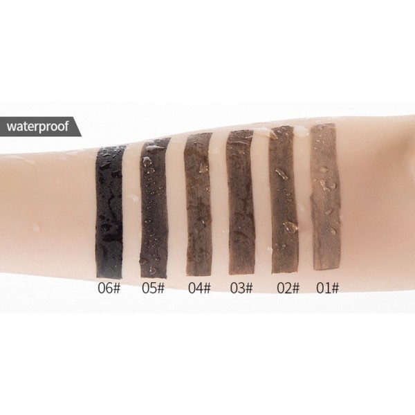 Гель для фарбування і фіксації брів Handaiyan Eyebrow Gel, 6 кольорів