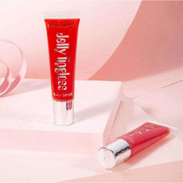 Блиск для губ Handaiyan Jelly Lip Gloss, зволожуючий прозорий блиск, 12 кольорів Блиск для губ Handaiyan Jelly Lip Gloss, зволожуючий прозорий блиск, 12 кольорів