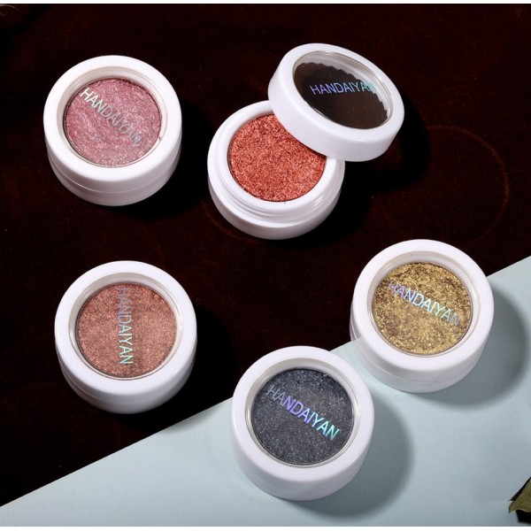 Тіні перламутрові для повік Handaiyan Metal & Chameleon Eye Shadow, тіні - хамелеон для очей, 12 кольорів