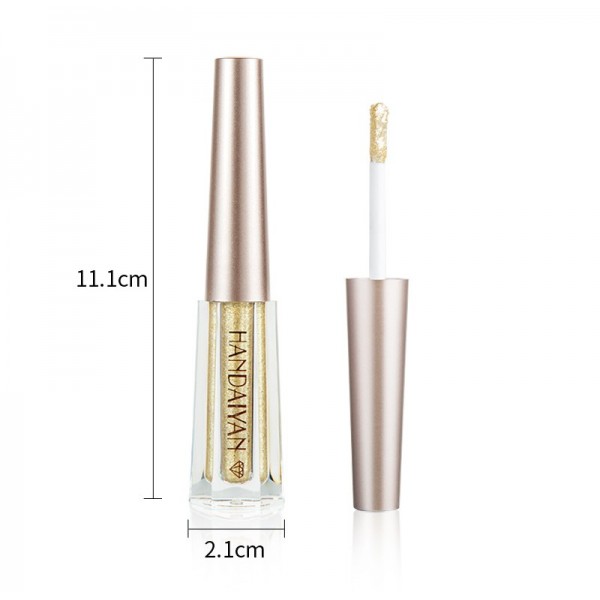 Тени перламутровые, жидкие для век Handaiyan Diamond Liquid Eyeshadow, блестящие жидкие тени, 12 цветов Тени перламутровые, жидкие для век Handaiyan Diamond Liquid Eyeshadow, блестящие жидкие тени, 12 цветов