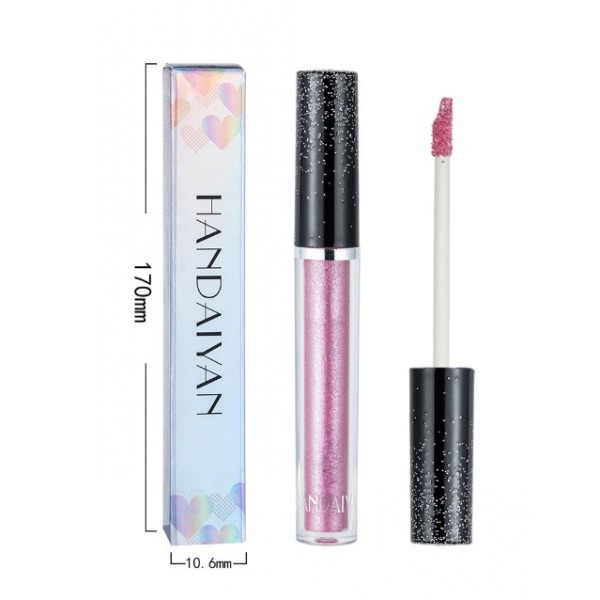 Тіні для повік перламутрові, блискучі, Handaiyan Liquid Eyeshadow, 12 кольорів