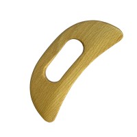 Шкребок Гуаша, дерев'яна пластина, масажер для Гуаша, 8х20 см