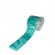 Тейп кінезіо 5 см, світловідбиваюча кінезіологічна стрічка Kinesiology Tape, 5 см, бірюзова