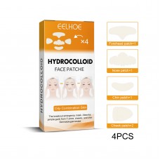 Зволожуючі гідроколоїдні патчі для обличчя від акне та закритих комедонів Eelhoe Hydrocolloid Face Patche, 20 шт