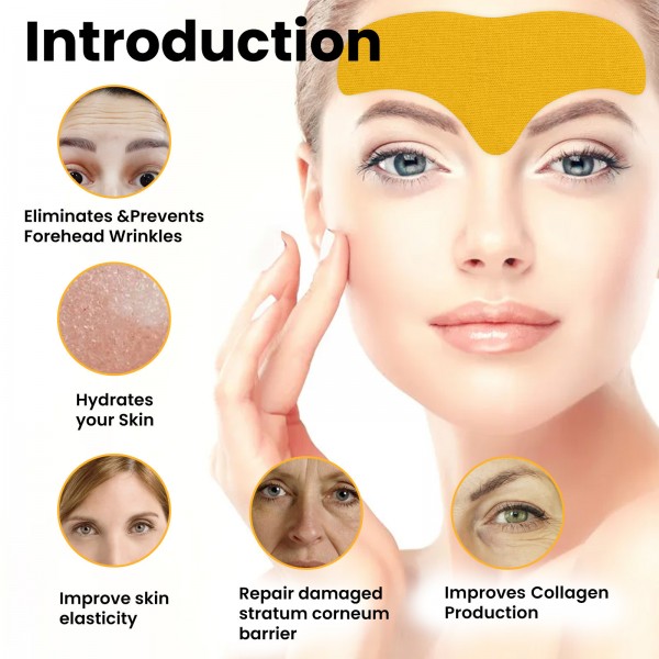 Патч от морщин для лба EELHOE Forehead Wrinkle Patch, 10 шт
