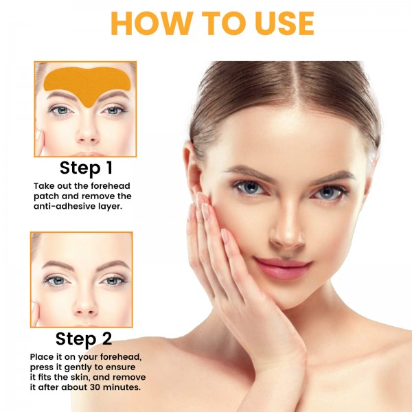 Патч от морщин для лба EELHOE Forehead Wrinkle Patch, 10 шт