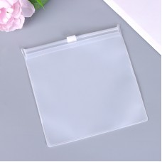 Пакет матовий із замком квадратний Zip-Lock 8х8 см (пакет для пакування), щільність 160 мкм, 1шт