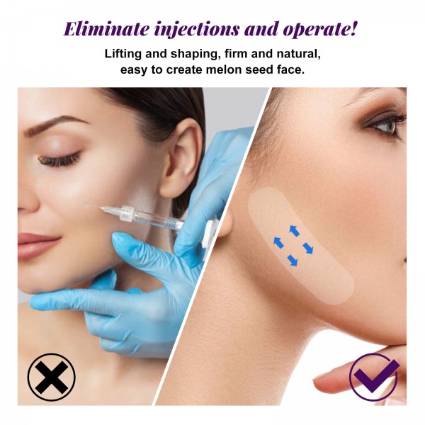 Невидимый пластырь патч для подтяжки лица EELHOE Face Lifting Patch, 60 шт Невидимый пластырь патч для подтяжки лица EELHOE Face Lifting Patch, 60 шт