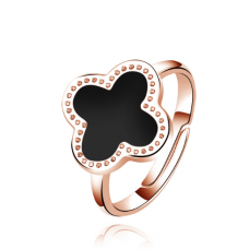 Кольцо  "clover ", цвет золото, 1 шт