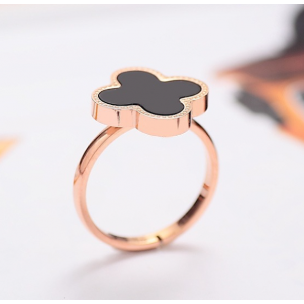 Каблучка  "clover", колір золото, 1 шт