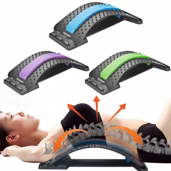 Тренажер - місток для розтяжки спини і зняття навантаження з хребта, коректор постави, 1 шт