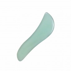 Шкребок Гуаша, Ложечка М'яка, зелене скло, 3,5х11,9 см